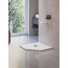 Душевой поддон трапеция RGW ST/T-W Белый  900x900