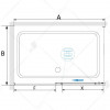 Душевой уголок RGW SV-42G 800x1200