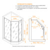 Душевой уголок RGW SV-82 L 800x1200