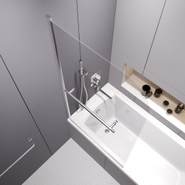 Шторка на ванну, RGW SC-114