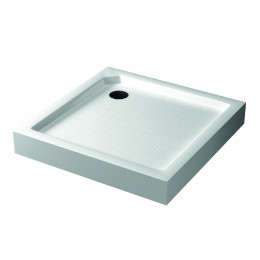 Душевой поддон квадратный RGW SMC-W Белый  800x800