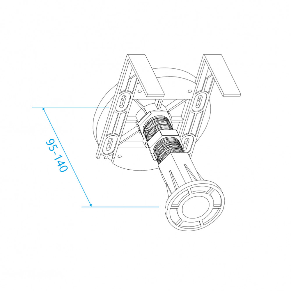 Ножки для поддона RGW N-01 (08)