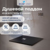 Душевой поддон квадратный RGW ST-G Графит 750x750