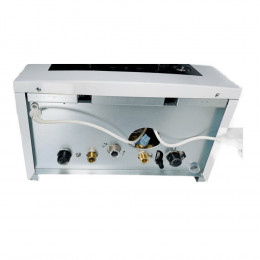 Котел газовый Navien Heatluxe NGB210 - 16K настенный, 2 конт., закр. кам. сгор., коаксиальный