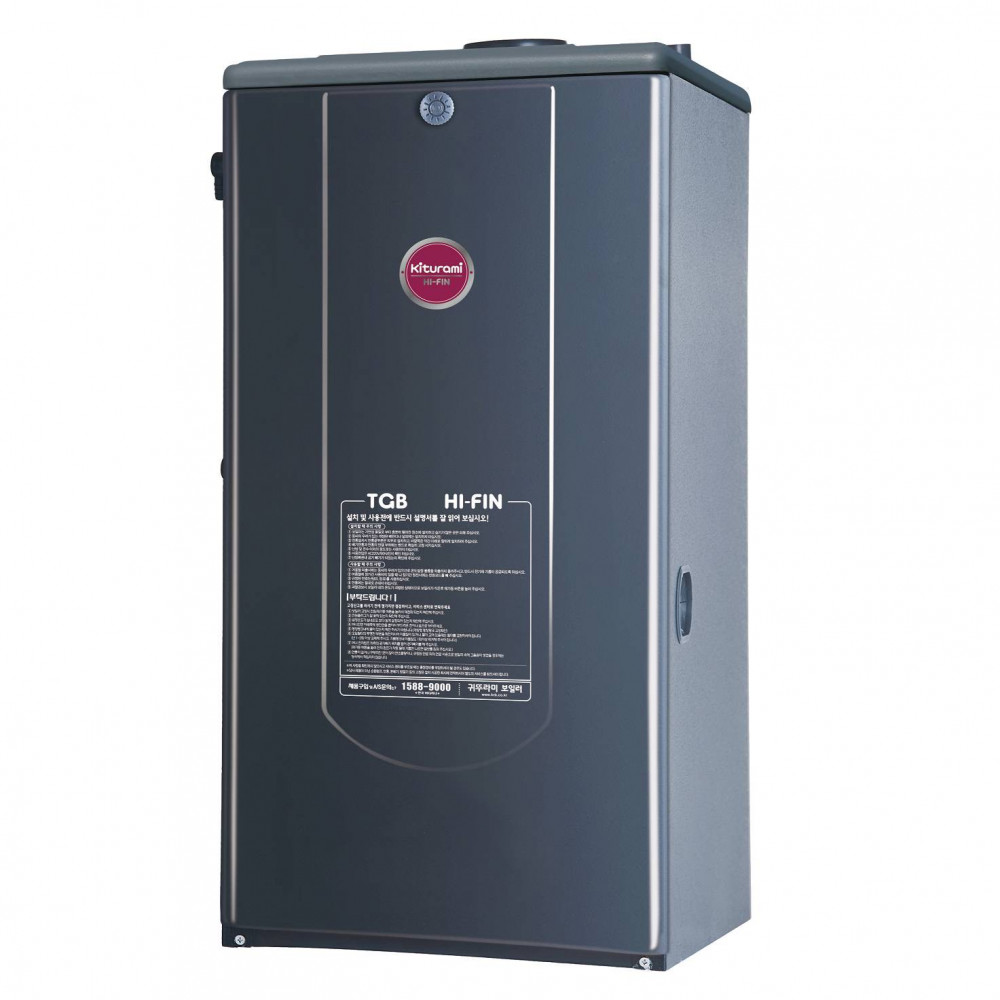 Котел газовый KITURAMI TGB HiFin-25 напольный, 2 конт., закр.кам.сгор., сталь