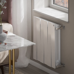 Радиатор биметаллический Royal Thermo PianoForte 500 Белый - 6 секц.