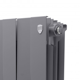 Радиатор биметаллический Royal Thermo PianoForte 500 Серебристый - 12 секц.