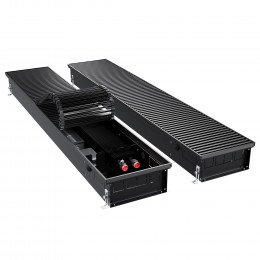 Конвектор внутрипольный Royal Thermo ATRIUM TURBO-110/250/1800-DG-U-BL