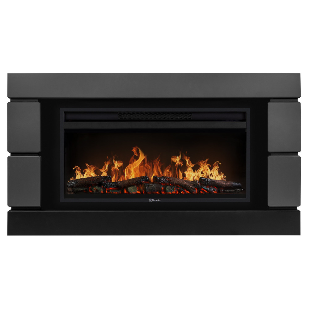 Каминокомплект: Очаг Electrolux EFP/P-4220LS, портал Moderno 42/40/36, графит
