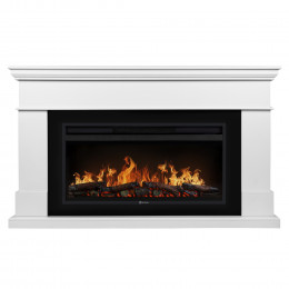 Каминокомплект: Очаг Electrolux EFP/P-4220LS, портал California 42/40/36, белый