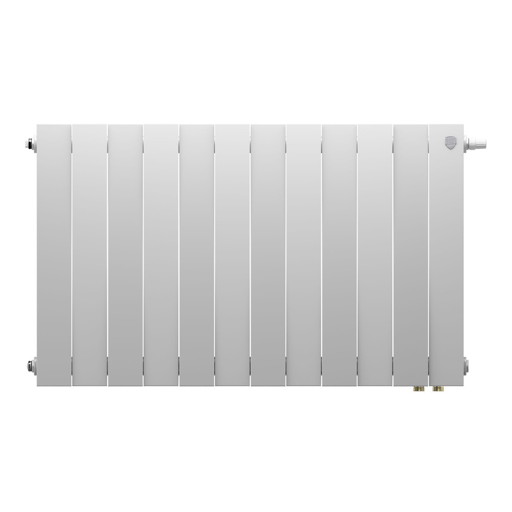 Радиатор биметаллический Royal Thermo PianoForte 500 Белый VR80 - 12 секц.