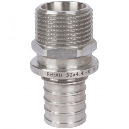 Переходник REHAU НР 25-3/4", нерж. сталь
