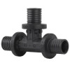 Тройник VARMEGA Slide-fit равносторонний, 16, аксиальный, PPSU, VM50401