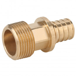 Переходник Gappo с наружной резьбой бронзовый 25-R 1"