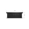 Конвектор внутрипольный Royal Thermo ATRIUM-110/300/1200-DG-U-LB