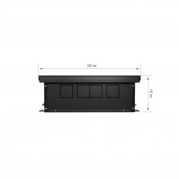Конвектор внутрипольный Royal Thermo ATRIUM-110/300/1000-DG-U-DB