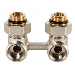 Узел нижнего подключения Royal Thermo угловой 1/2quot;х3/4quot;EK RTE 07.00002А