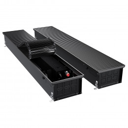 Конвектор внутрипольный Royal Thermo ATRIUM TURBO-150/250/1800-DG-U-BL