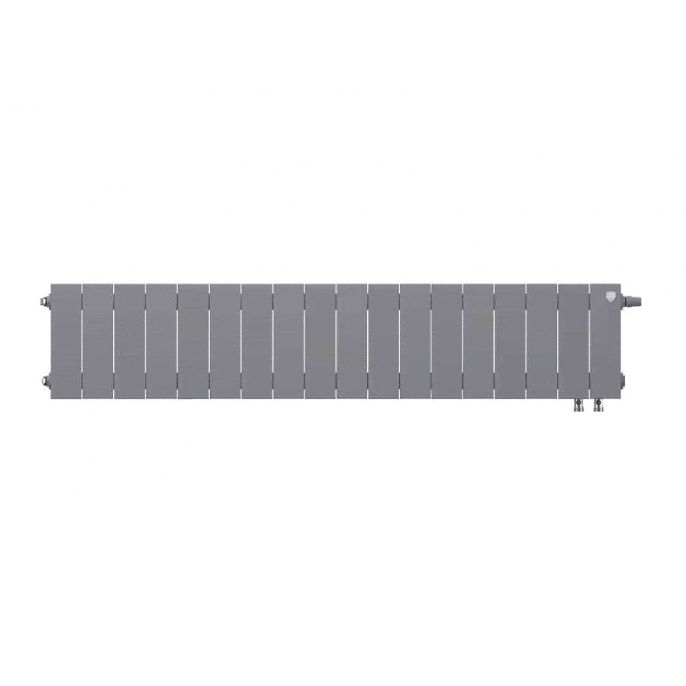 Радиатор Royal Thermo PianoForte 200 /Silver Satin - 18 секц. VDR
