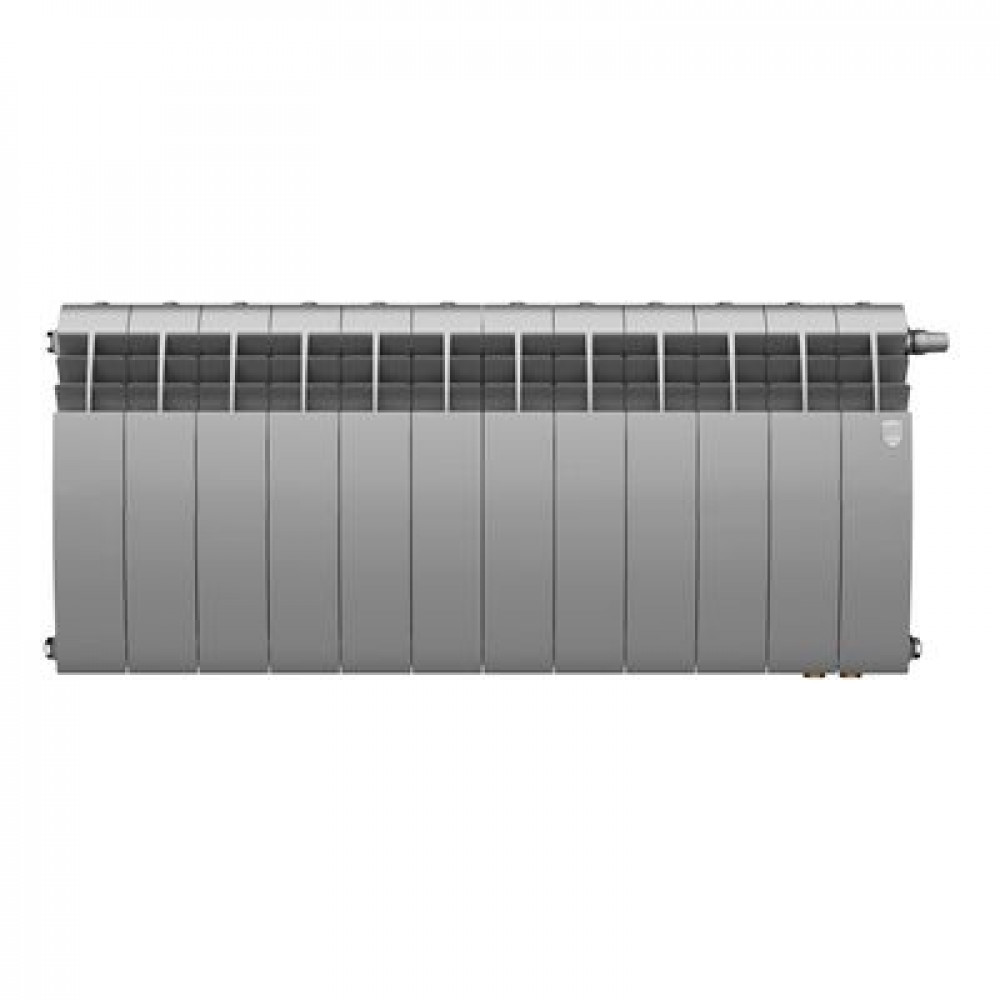 Радиатор Royal Thermo BiLiner 350 Silver Satin VR80 - 12 секц.