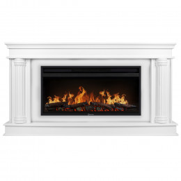 Каминокомплект: Очаг Electrolux EFP/P-4220LS, портал Olympia 42/40/36, белый