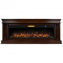 Каминокомплект: Очаг Royal Thermo Aurora RTFP/P-AR60LS, портал Olympia 60 CO, канадский дуб