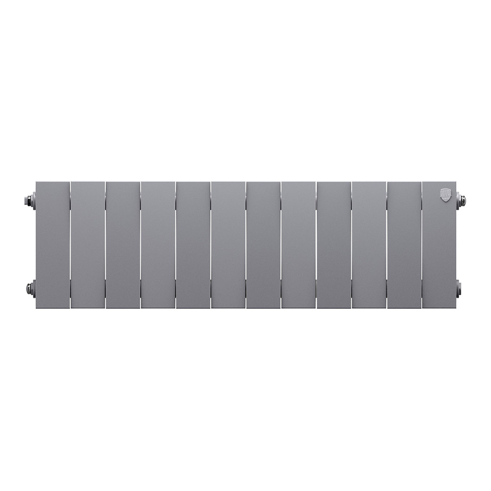 Радиатор биметаллический Royal Thermo PianoForte 200 Серебристый - 12 секц.