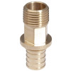 Переходник REHAU НР 50-1 1/2" RX+, бронза