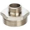 Ниппель STOUT НН переходной никелированный 2X1 SFT-0004-000021