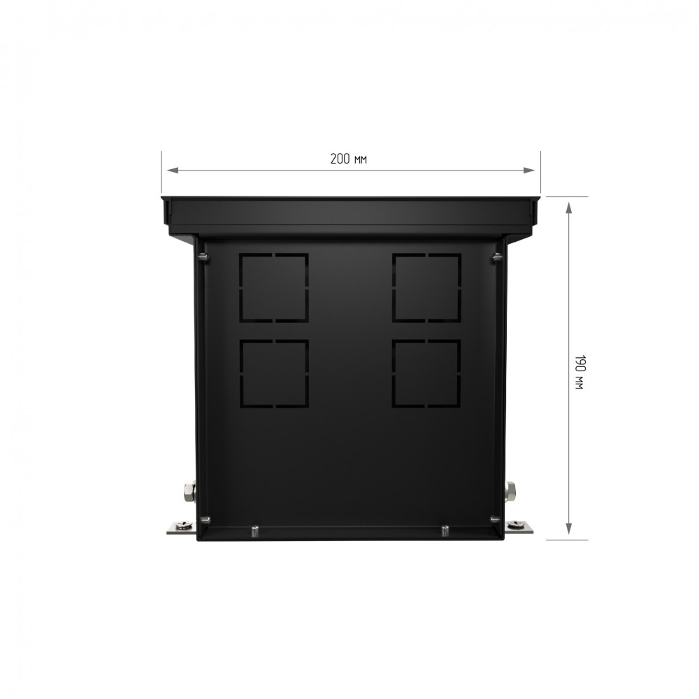 Конвектор внутрипольный Royal Thermo ATRIUM-190/200/1000-DG-U-DB