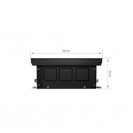 Конвектор внутрипольный Royal Thermo ATRIUM-90/200/1200-DG-U-NA