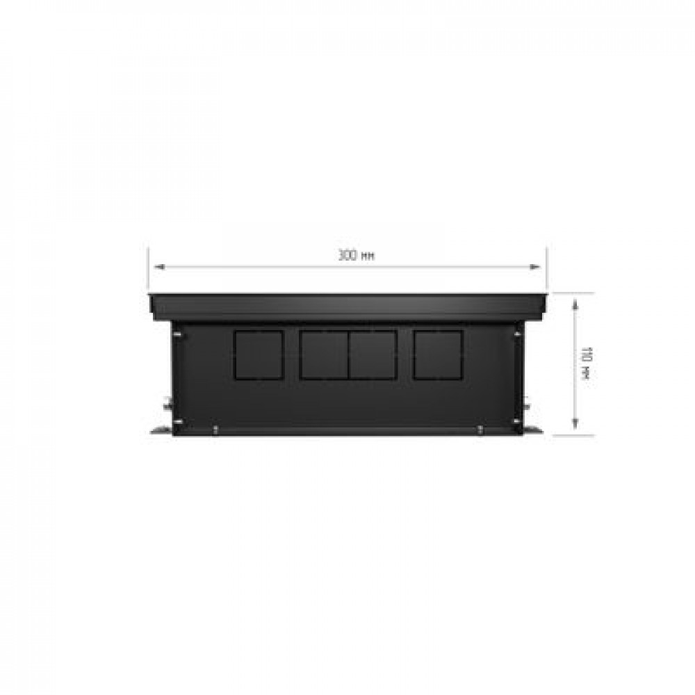 Конвектор внутрипольный Royal Thermo ATRIUM-110/300/1000-DG-U-AU