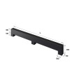 Конвектор напольный Royal Thermo STEP-180/130/3000-3-N-BL-LG-BL