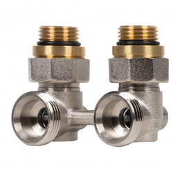 Узел нижнего подключения Royal Thermo угловой ½quot;х3/4quot;EK