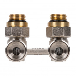 Узел нижнего подключения Royal Thermo угловой ½quot;х3/4quot;EK