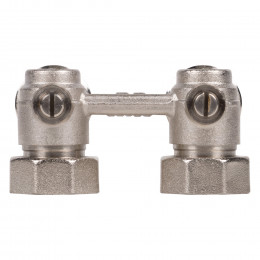 Узел нижнего подключения Royal Thermo угловой ½quot;х3/4quot;EK