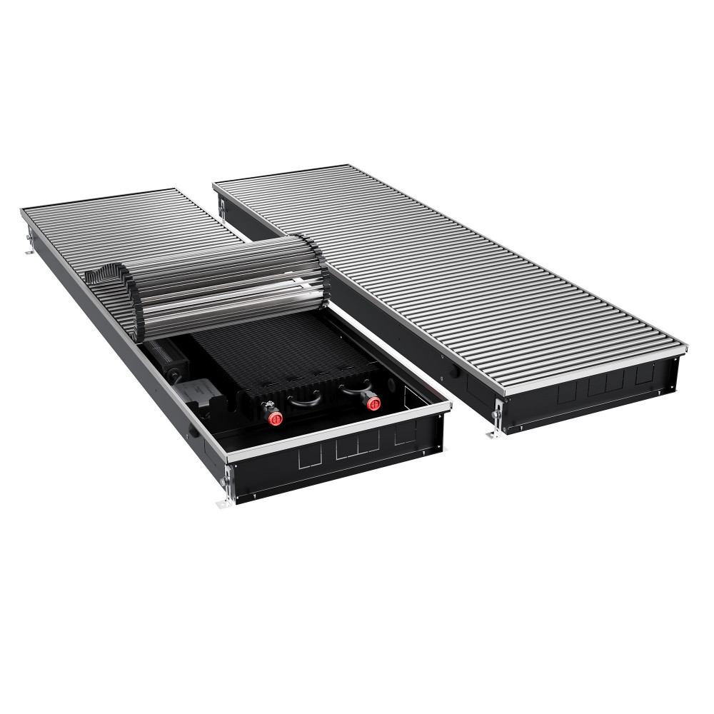 Конвектор внутрипольный Royal Thermo ATRIUM TURBO-90/400/800-DG-U-NA