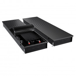 Конвектор внутрипольный Royal Thermo ATRIUM TURBO-110/400/1000-DG-U-BL