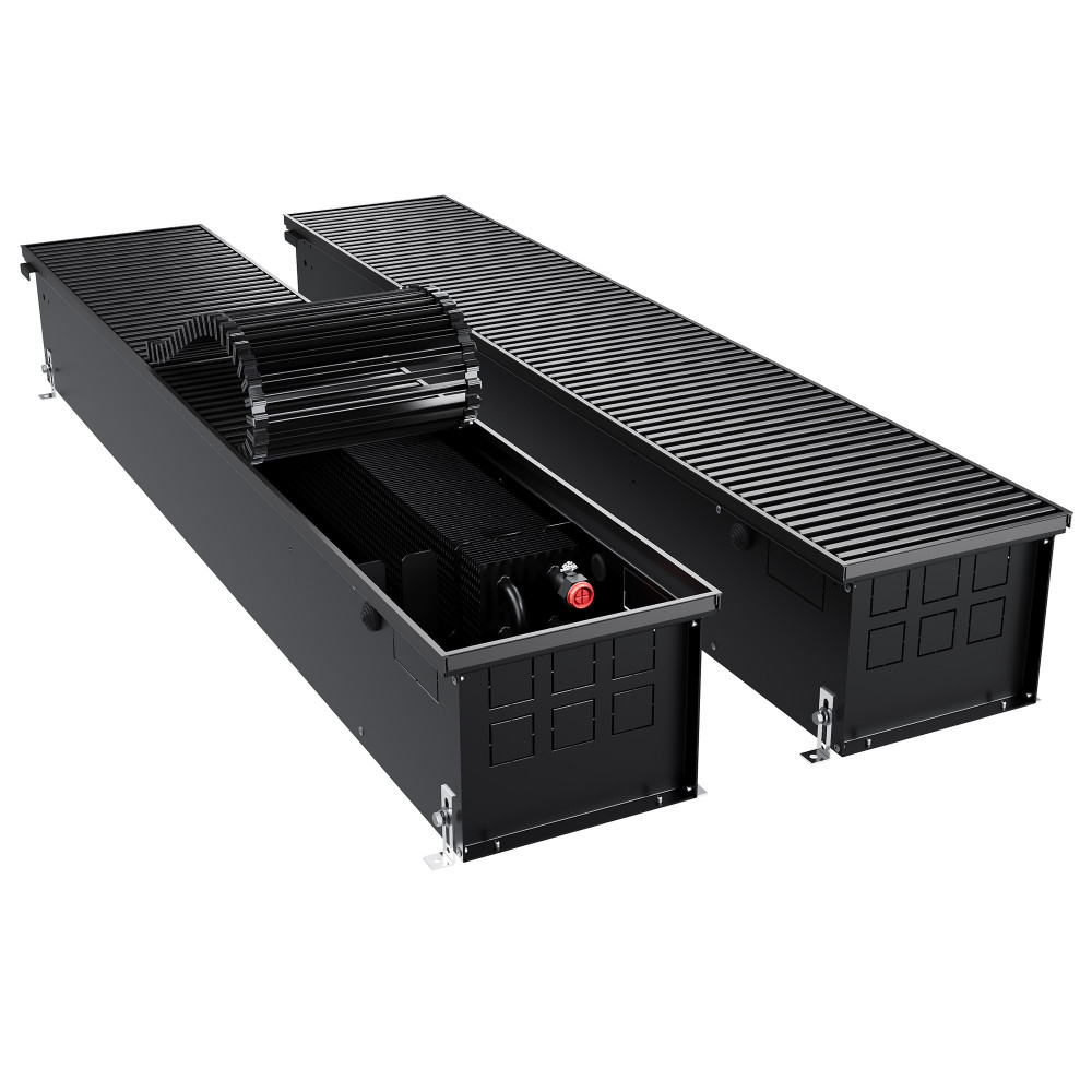 Конвектор внутрипольный Royal Thermo ATRIUM TURBO-190/250/1900-DG-U-BL