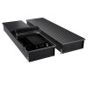 Конвектор внутрипольный Royal Thermo ATRIUM TURBO-150/400/3000-DG-U-BL