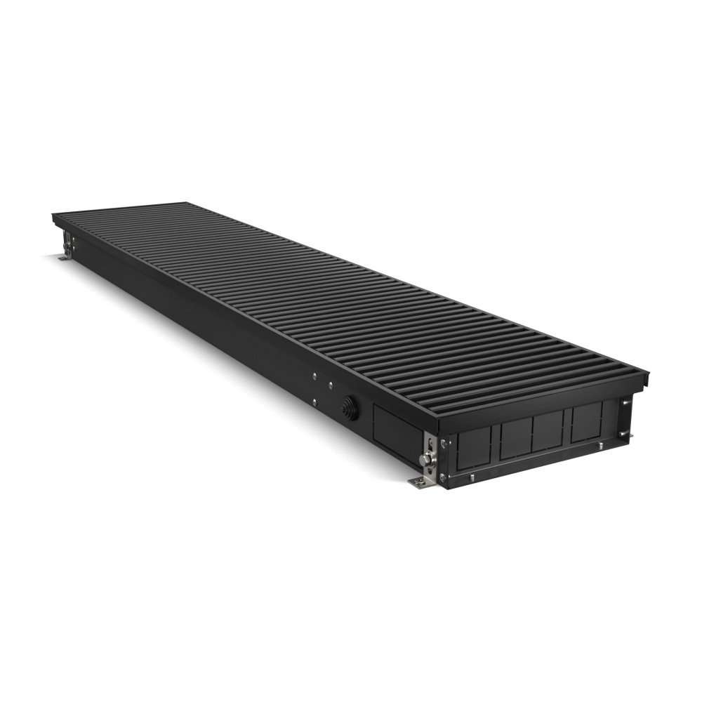 Конвектор внутрипольный Royal Thermo ATRIUM TURBO-80/250/1000-DG-U-BL