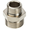 Ниппель НН переходной никелированный 1/2X3/8 SFT-0004-001238 STOUT