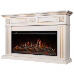 Портал Firelight Siena 40, слоновая кость с золотой патиной