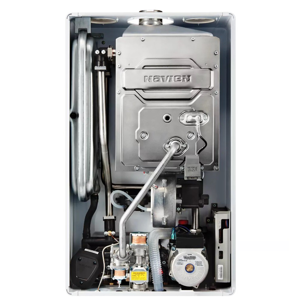 Котел газовый Navien Deluxe S-40k настенный, 2 конт., закр. кам. сгор., коаксиальный