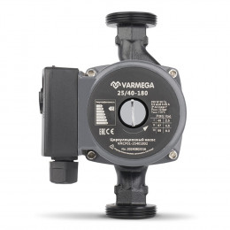 Насос циркуляционный VARMEGA 25-40-180 (с гайками)
