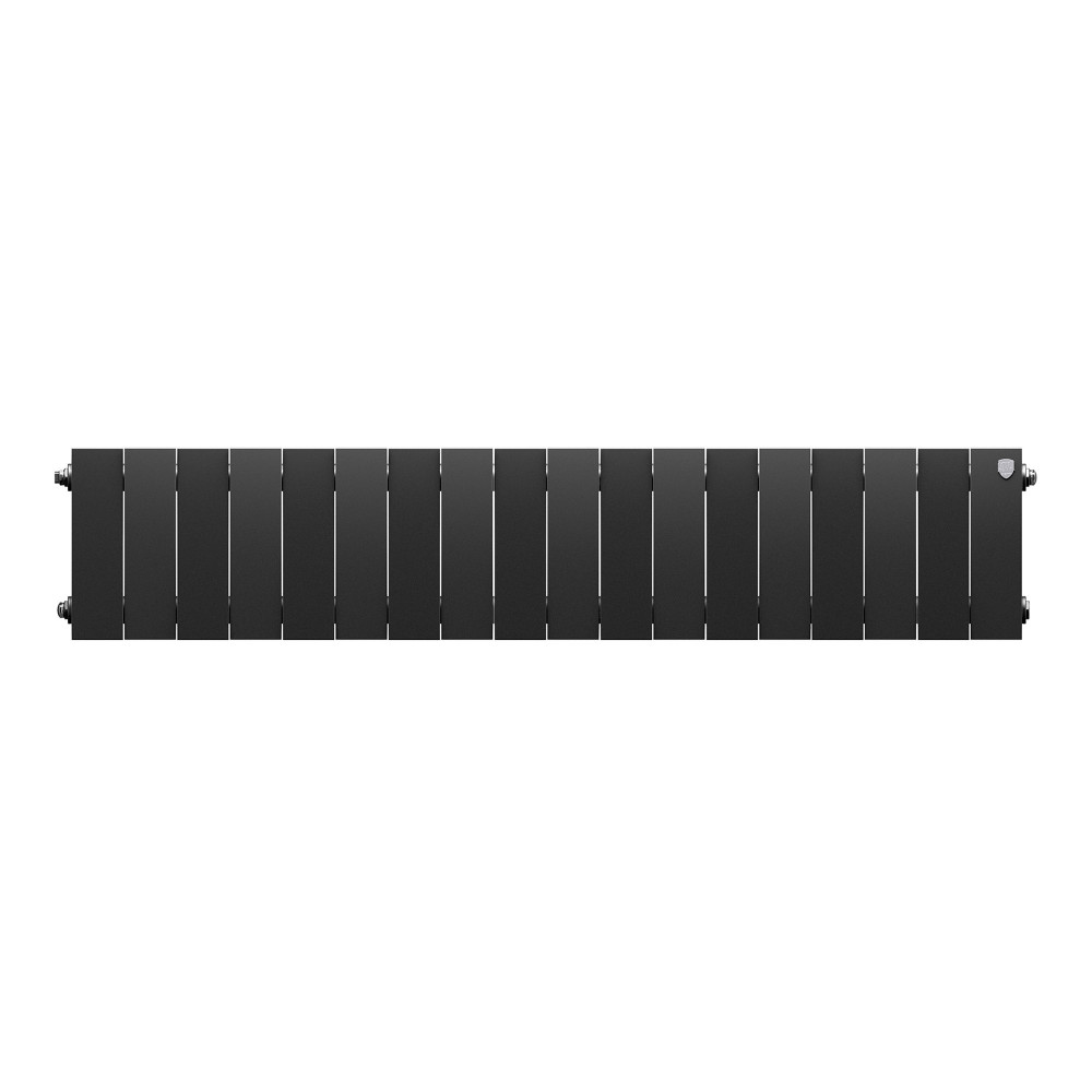Радиатор биметаллический Royal Thermo PianoForte 200 Чёрный - 18 секц.