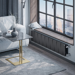 Радиатор биметаллический Royal Thermo PianoForte 200 Чёрный - 18 секц.