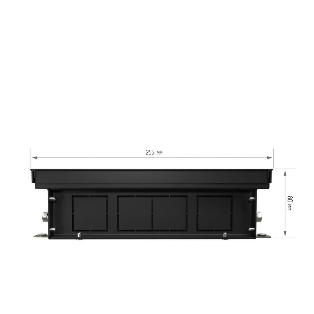 Конвектор внутрипольный Royal Thermo ATRIUM TURBO-80/250/2700-DG-U-NA
