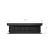 Конвектор внутрипольный Royal Thermo ATRIUM TURBO-90/300/2900-DG-U-BL