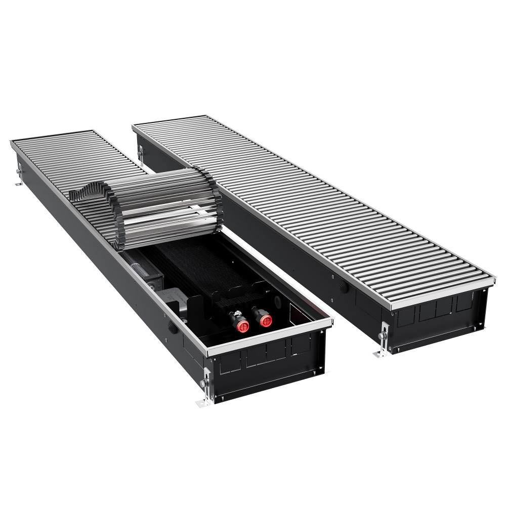 Конвектор внутрипольный Royal Thermo ATRIUM TURBO-110/250/1200-DG-U-NA